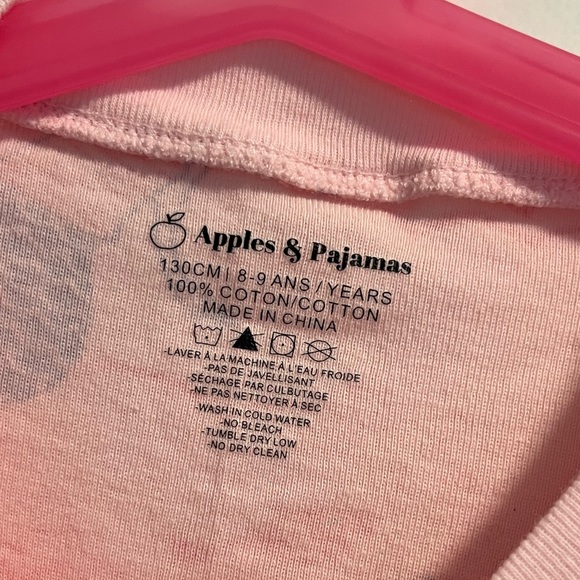 Girls long sleeve two piece mermaid PJs - Picture 3 of 3